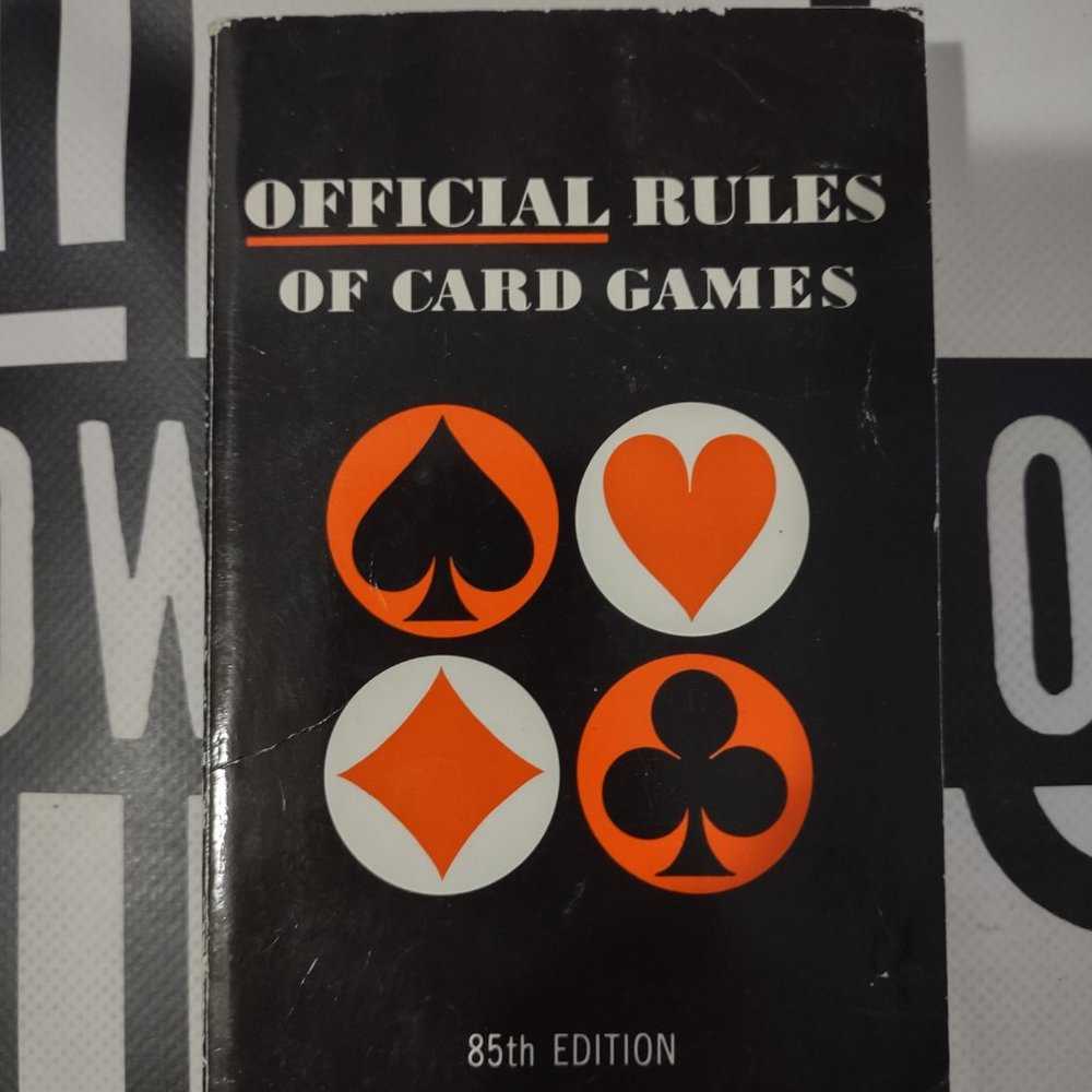 Official Rules of Card Games 85th Edition 1997 Paperback The US Playing Card Co.
